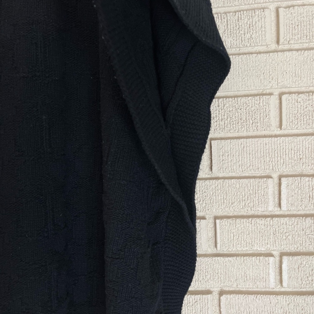Coach Black Turtleneck Sweater Classic Style - Picture 3 of 16
